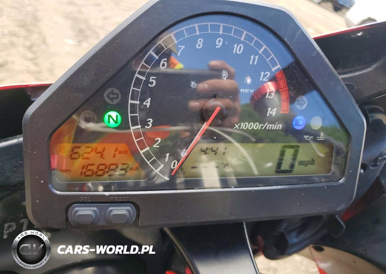 2007 Honda Cbr1000 Rr VIN:JH2SC57007M301218 - 7