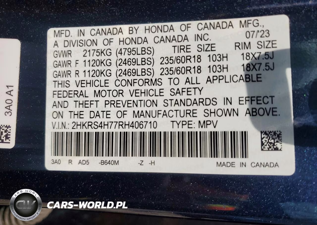 2024 Honda Cr-V Exl VIN:2HKRS4H77RH406710 - 13