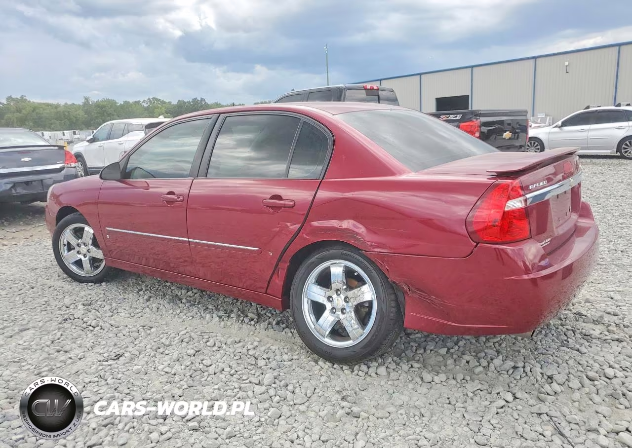2007 Chevrolet Malibu Ltz VIN:1G1ZU57N17F208639 - 2