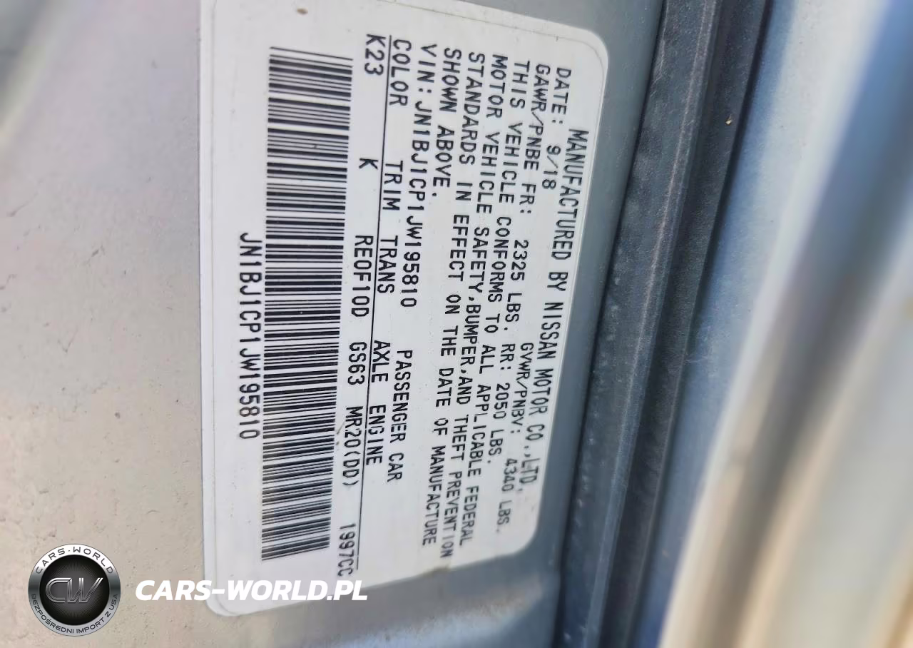 2018 Nissan Rogue Sport Sv VIN:JN1BJ1CP1JW195810 - 13