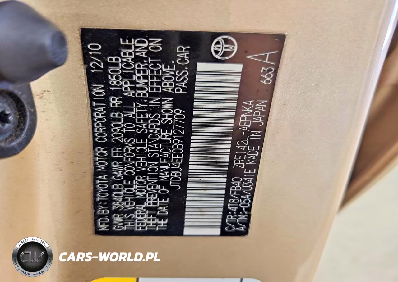 2011 Toyota Corolla Le VIN:JTDBU4EE0B9127709 - 12