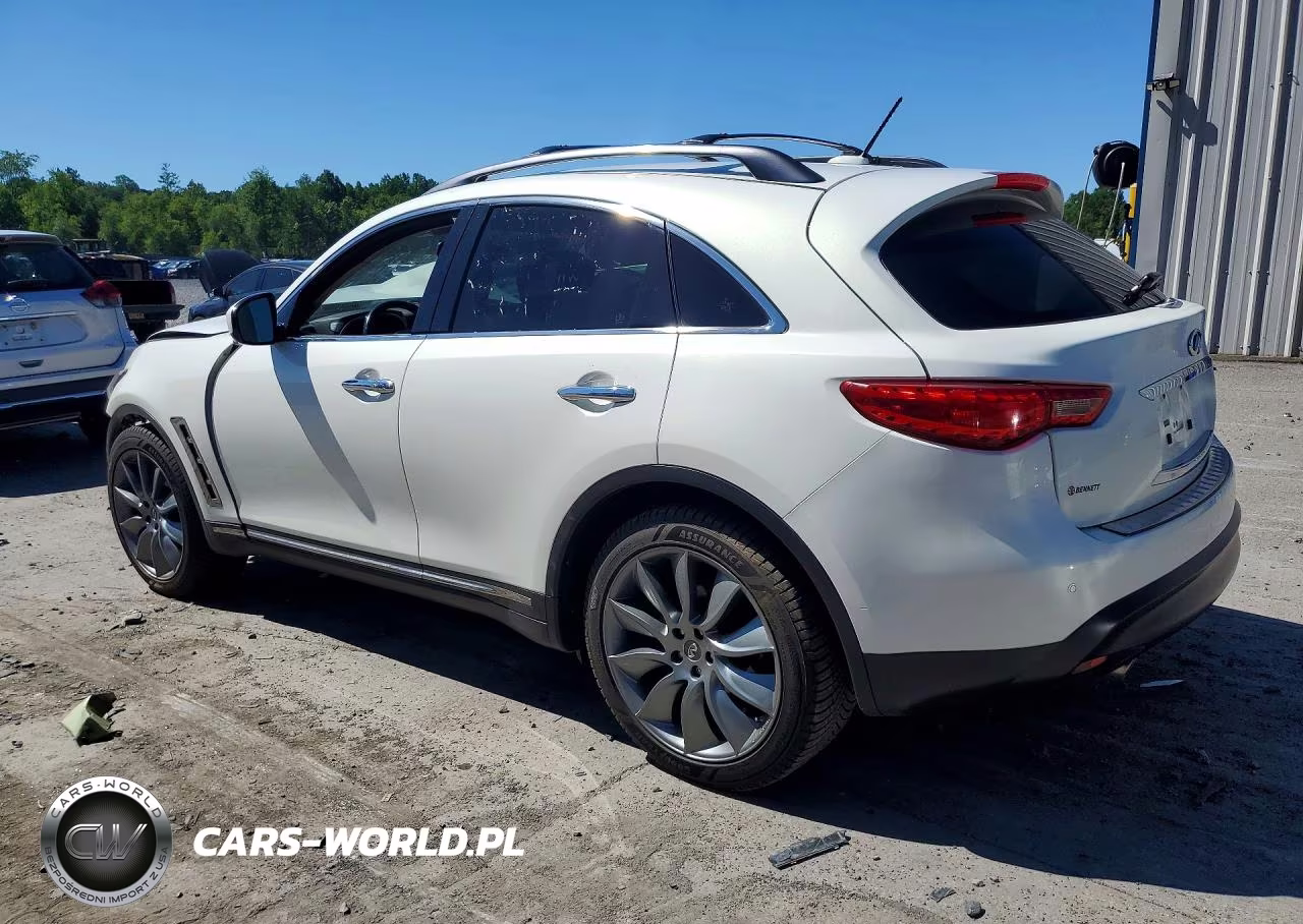 2013 Infiniti Fx37 Base VIN:JN8CS1MW2DM171671 - 2