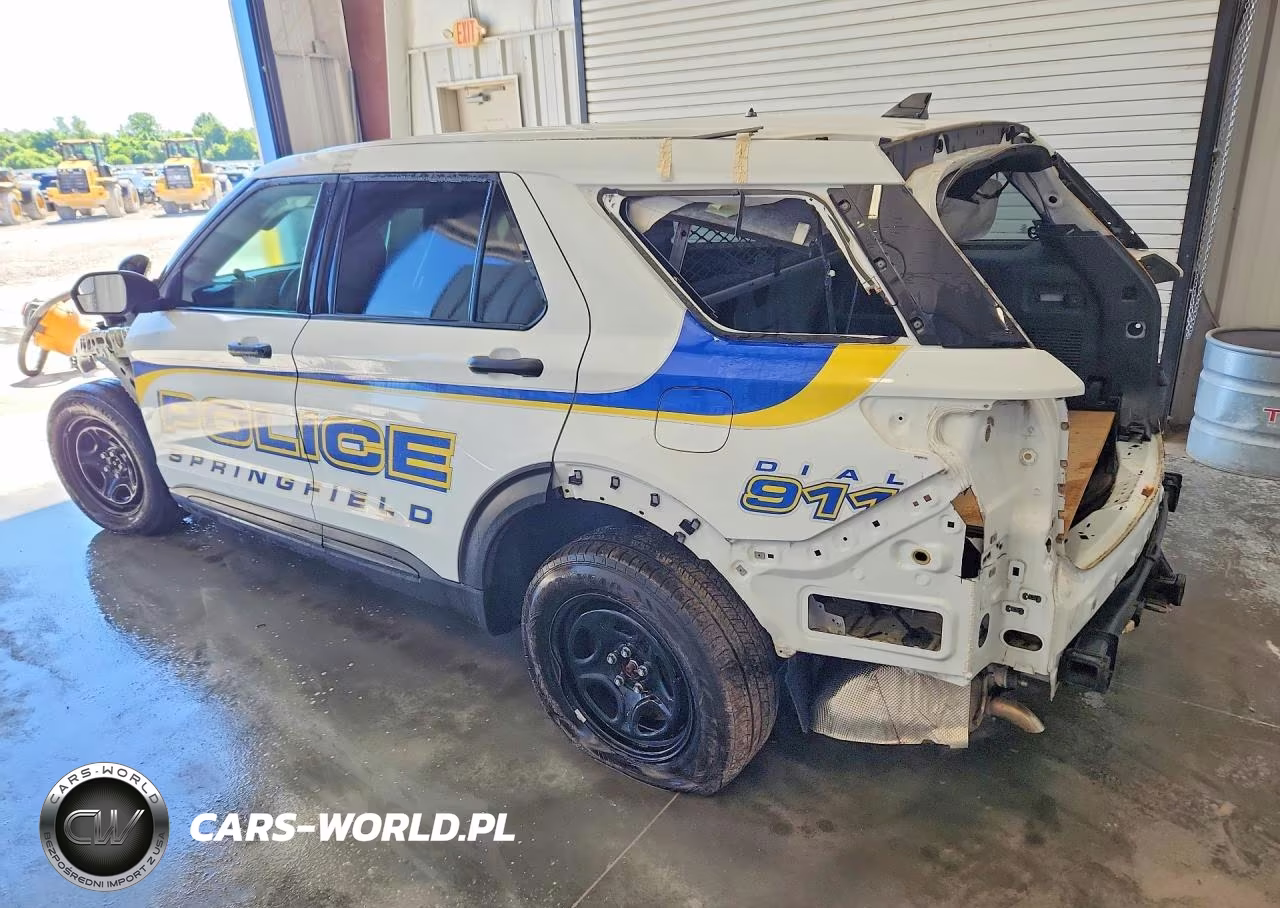 2020 Ford Explorer Police Interceptor VIN:1FM5K8AW3LGA95548 - 2