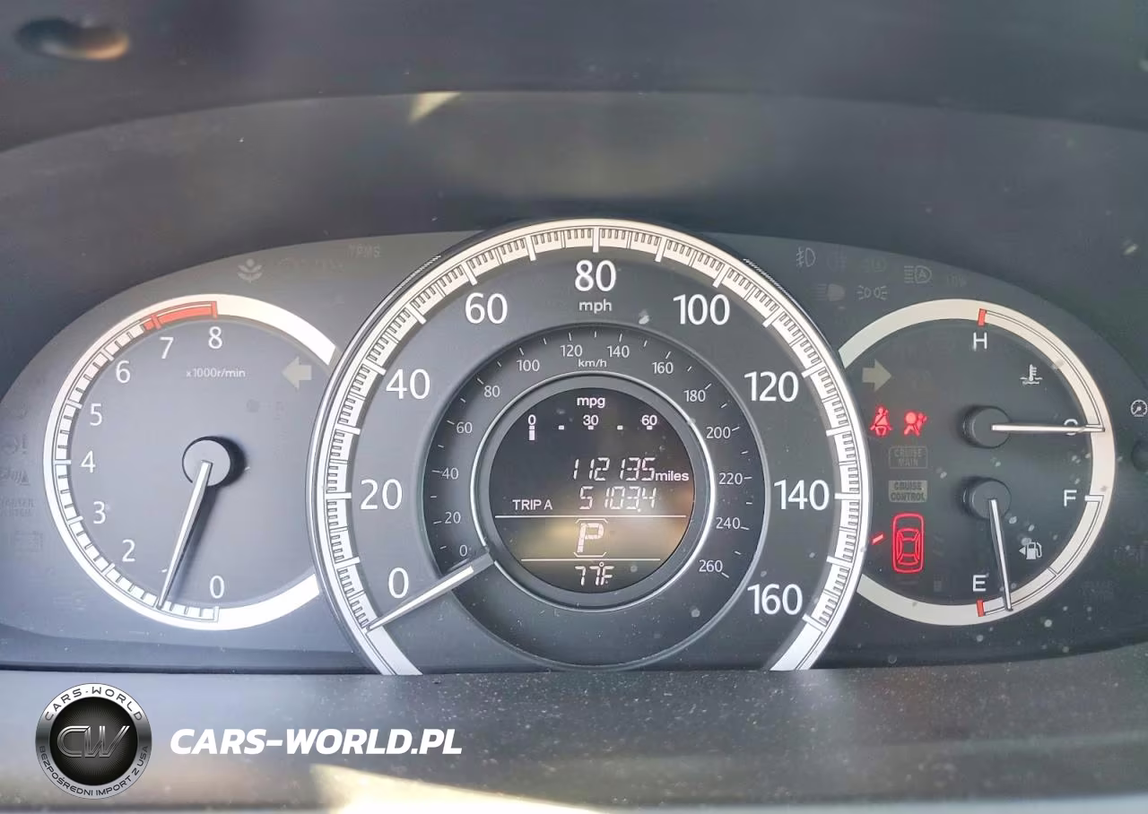 2015 Honda Accord Ex VIN:1HGCR2F78FA138876 - 9