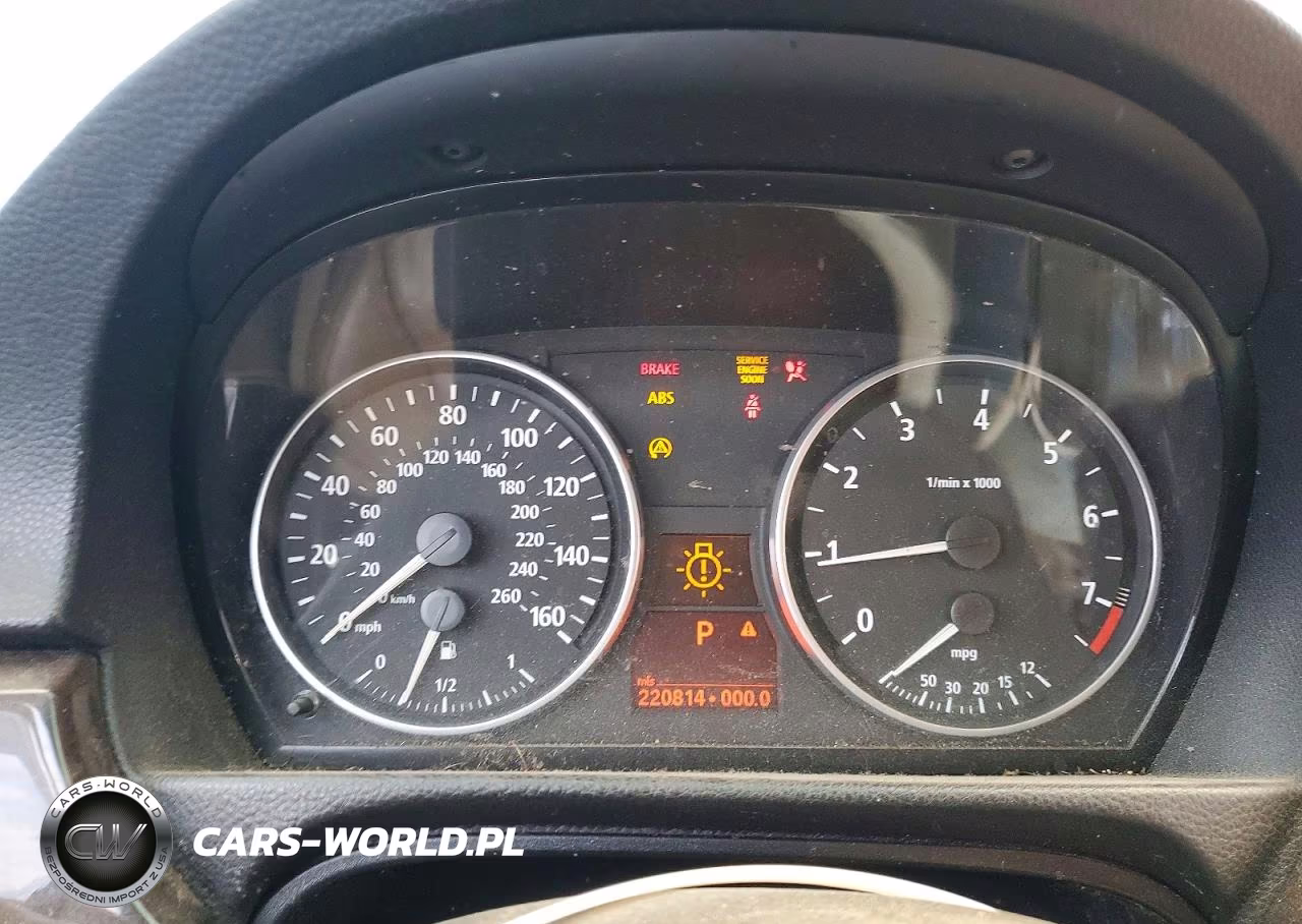 2007 BMW 328 Xi VIN:WBAVC93577KX54694 - 9