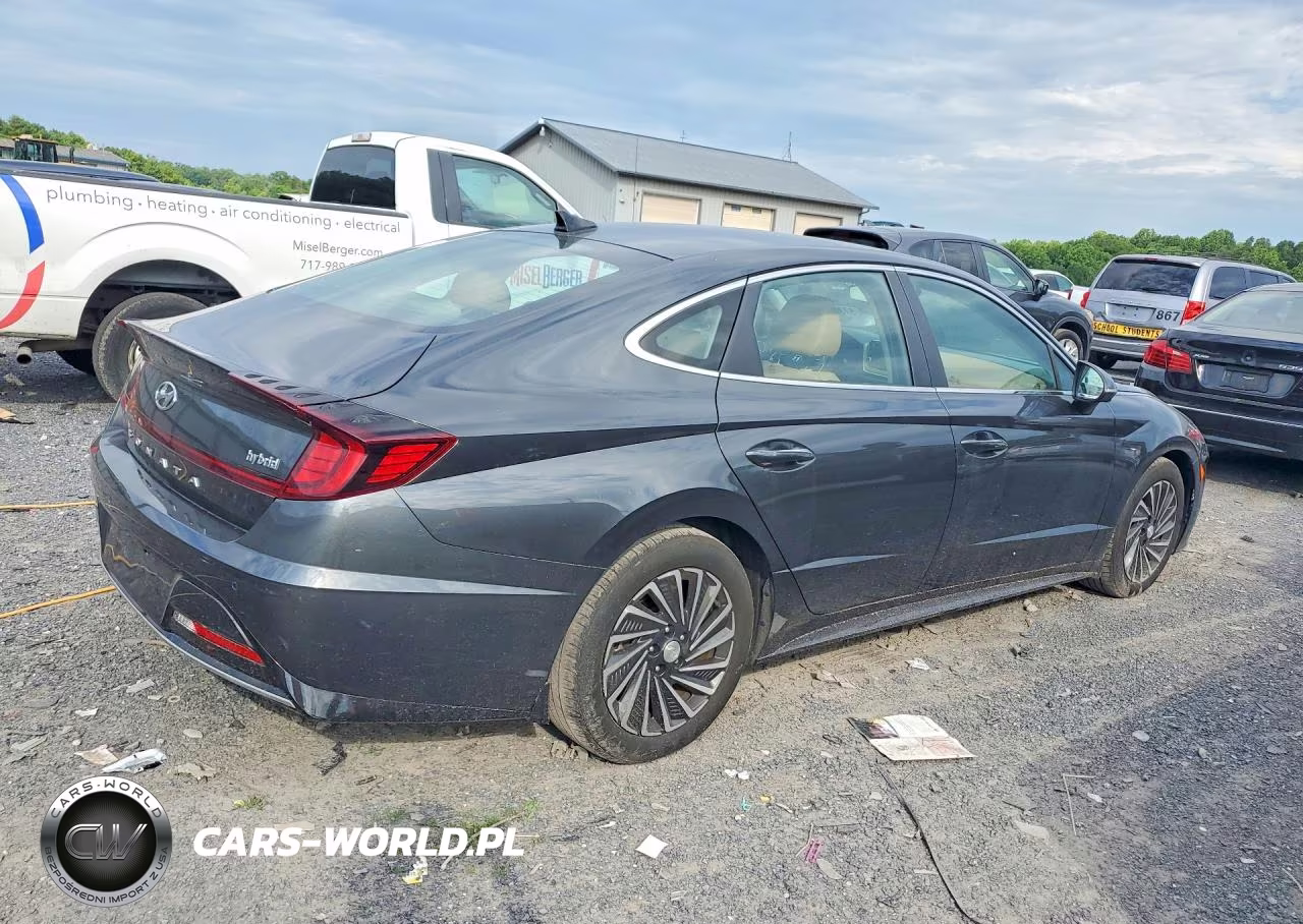 2021 Hyundai Sonata Hybrid Limited VIN:KMHL54JJXMA033547 - 3