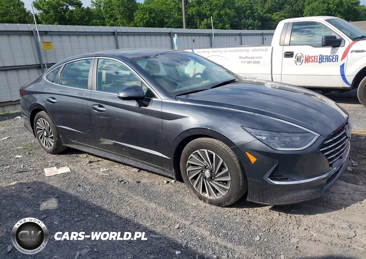 2021 Hyundai Sonata Hybrid Limited VIN:KMHL54JJXMA033547 - 4