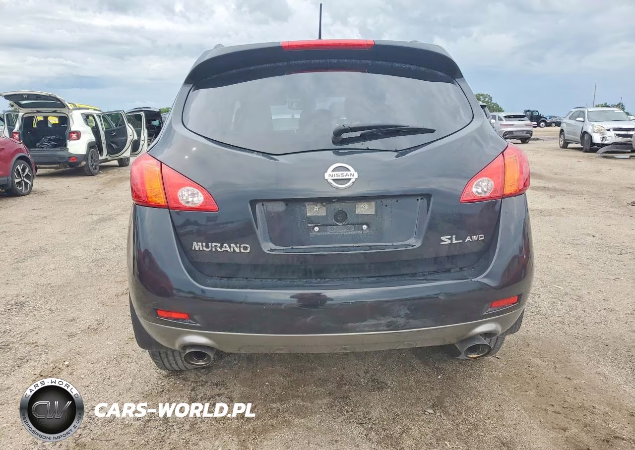 2009 Nissan Murano S VIN:JN8AZ18W19W154935 - 6