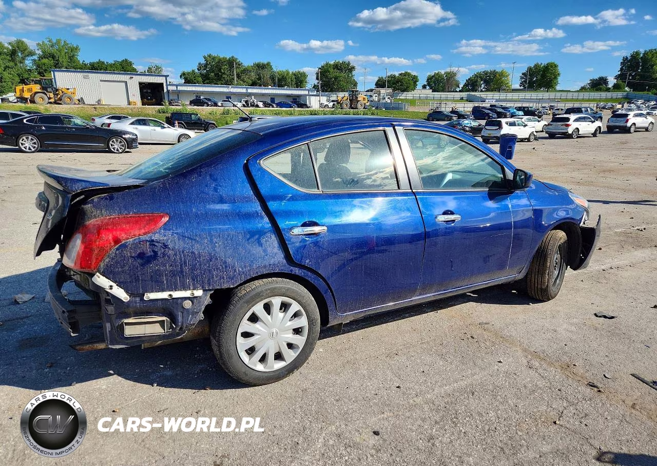 2019 Nissan Versa S VIN:3N1CN7APXKL860256 - 3