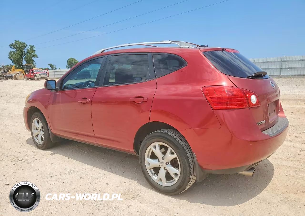 2008 Nissan Rogue S VIN:JN8AS58T18W019017 - 2