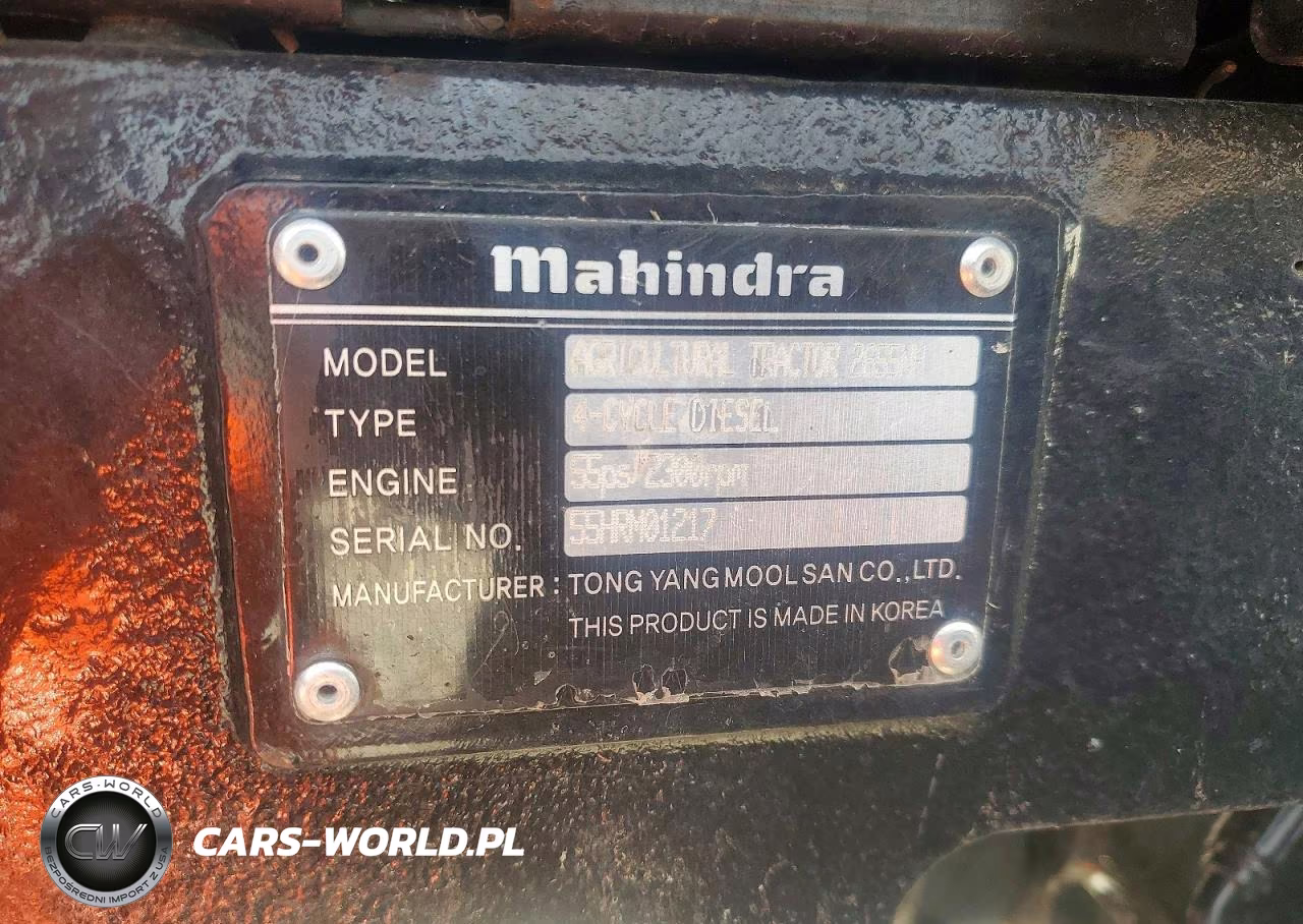 2021 Mahindra 2655 VIN:55HRM01217 - 10