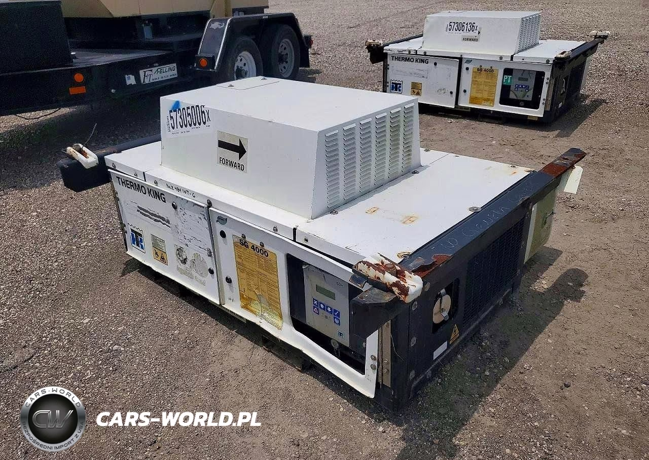 2015 Thermo King Sg 4000 Generator Set VIN:AKA5002630 - 2