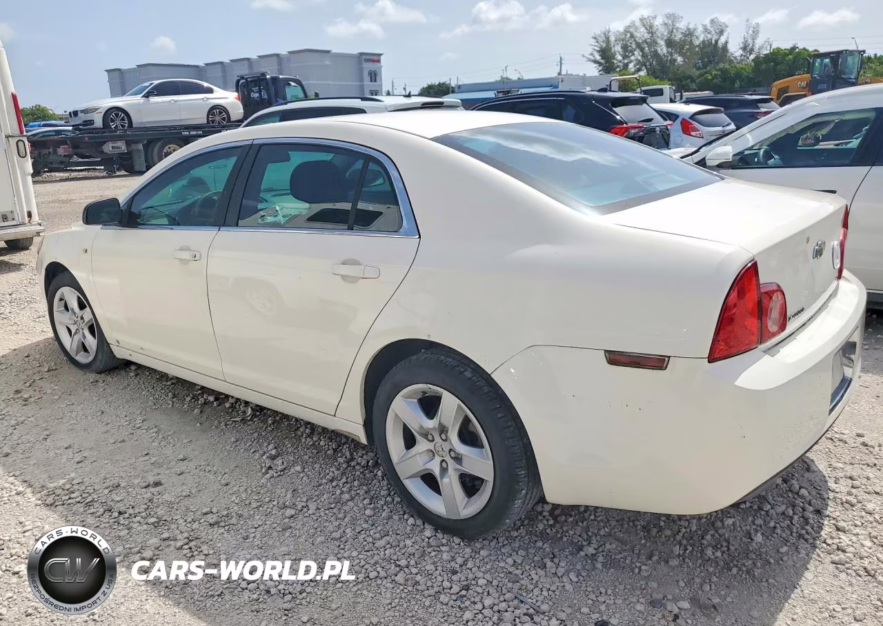 2008 Chevrolet Malibu Ls VIN:1G1ZG57N984216086 - 2