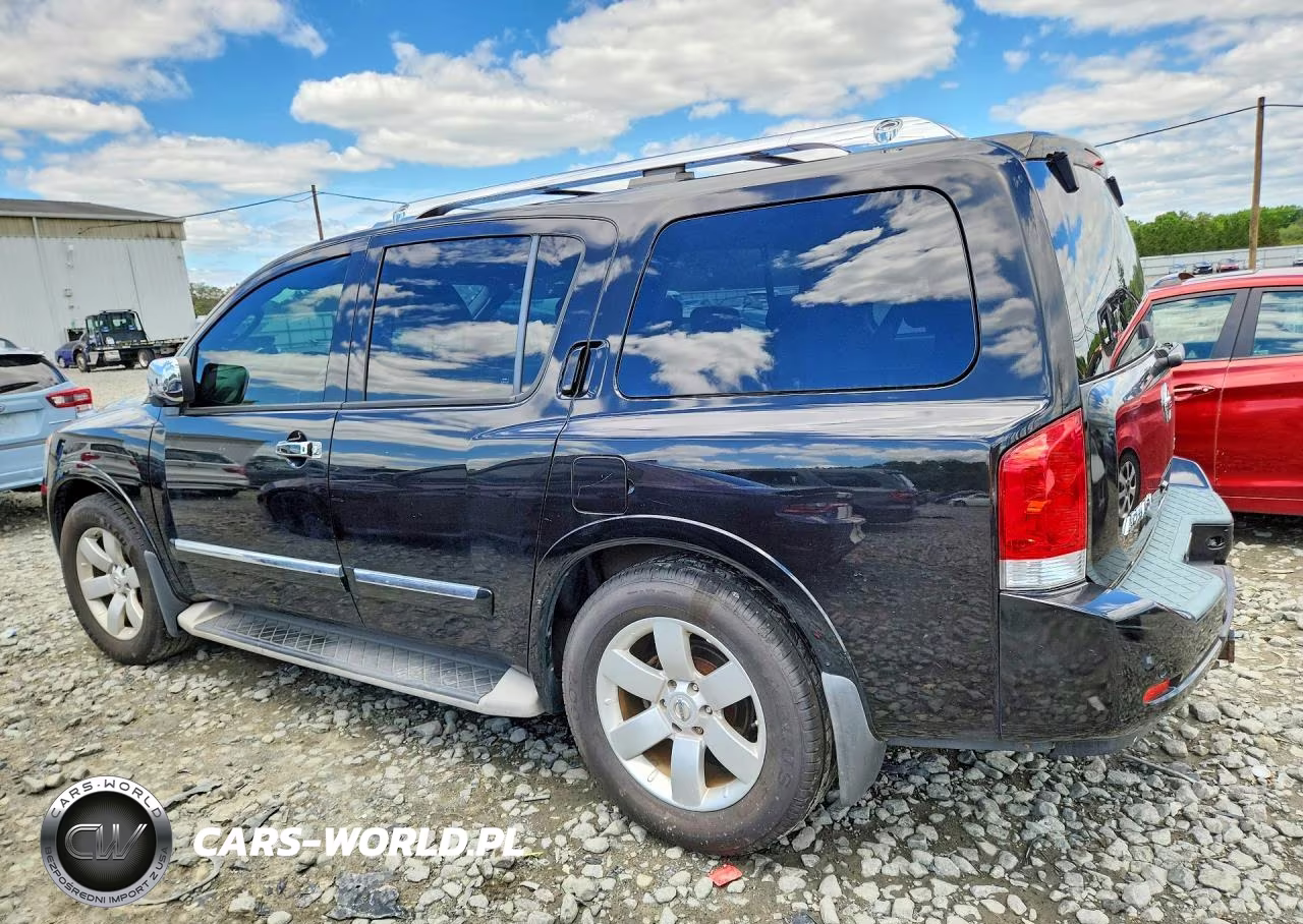 2011 Nissan Armada Sv VIN:5N1AA0NC2BN619348 - 2