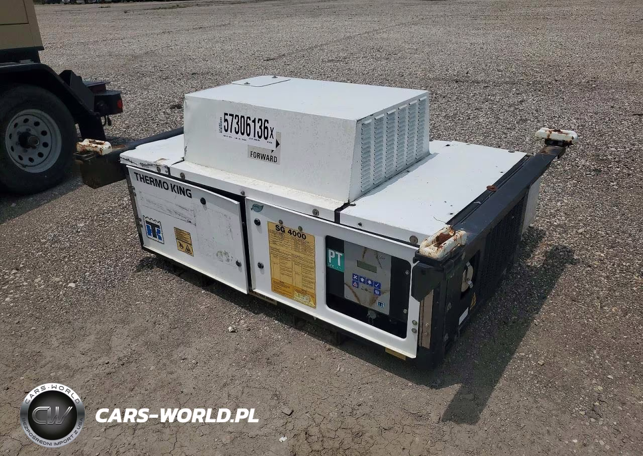 2015 Thermo King Sg 4000 Generator Set VIN:AKA5002588 - 2