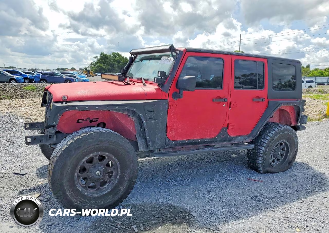 2008 Jeep Wrangler Unlimited X VIN:1J4GA39148L643030 - 1