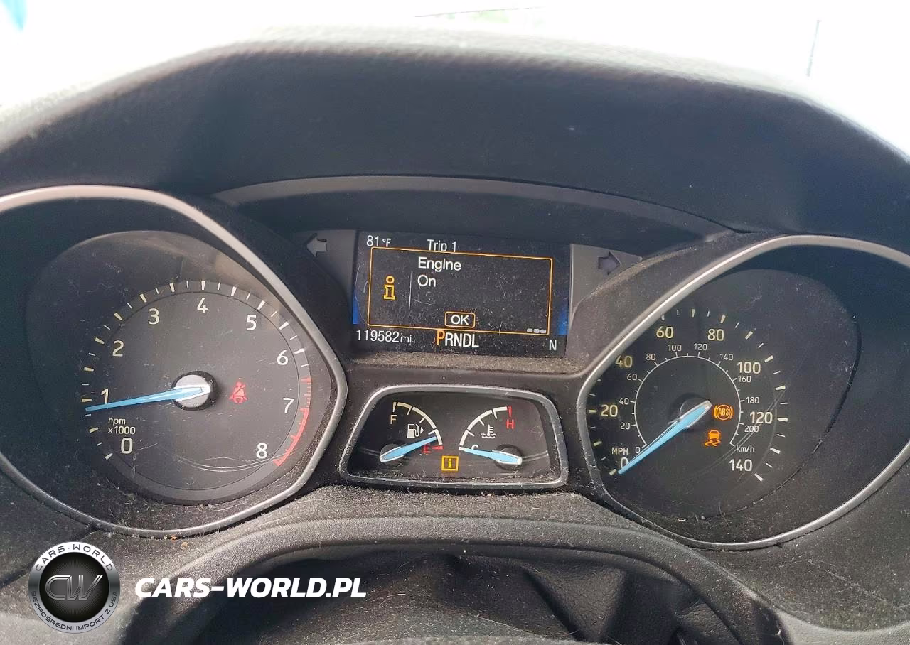 2016 Ford Focus Se VIN:1FADP3F26GL242684 - 9