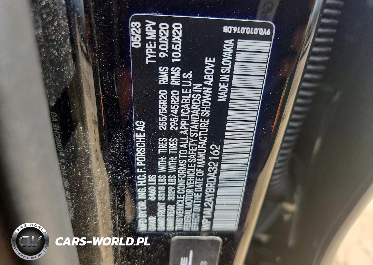 2024 Porsche Cayenne S VIN:WP1AL2AY8RDA32162 - 12