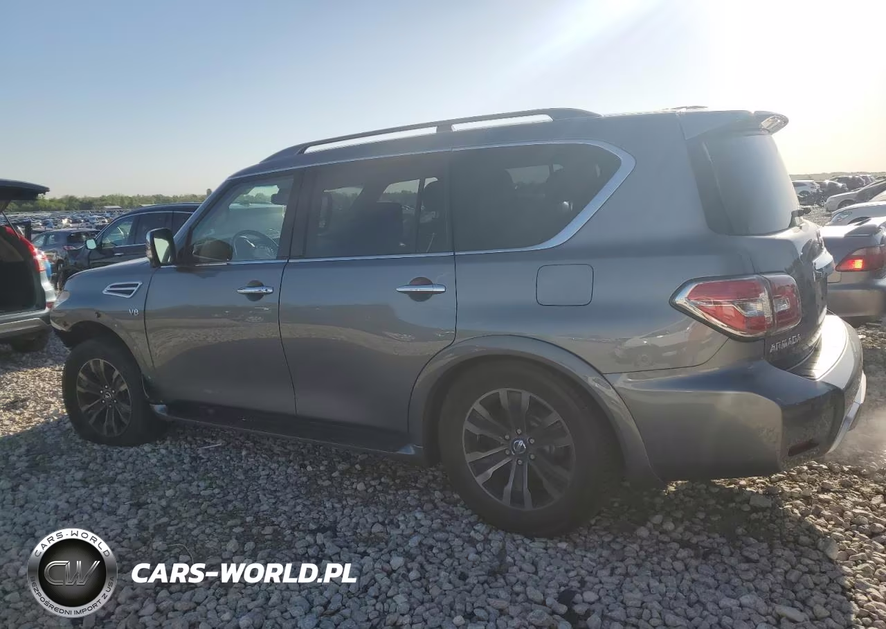 2017 Nissan Armada Platinum VIN:JN8AY2NE6H9701554 - 2