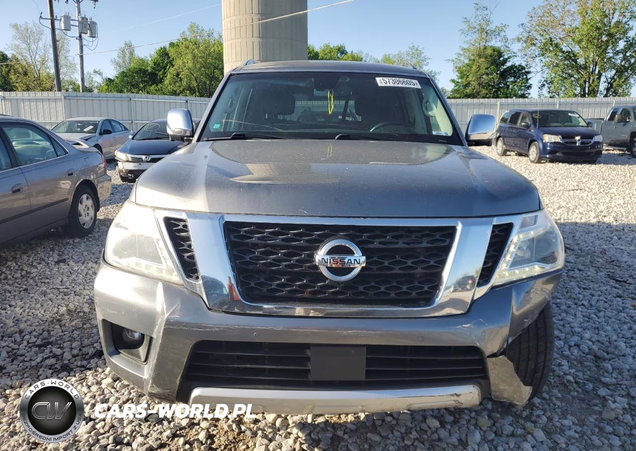 2017 Nissan Armada Platinum VIN:JN8AY2NE6H9701554 - 5