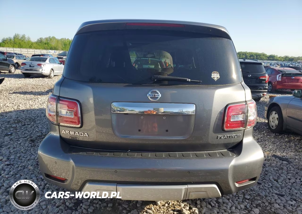 2017 Nissan Armada Platinum VIN:JN8AY2NE6H9701554 - 6