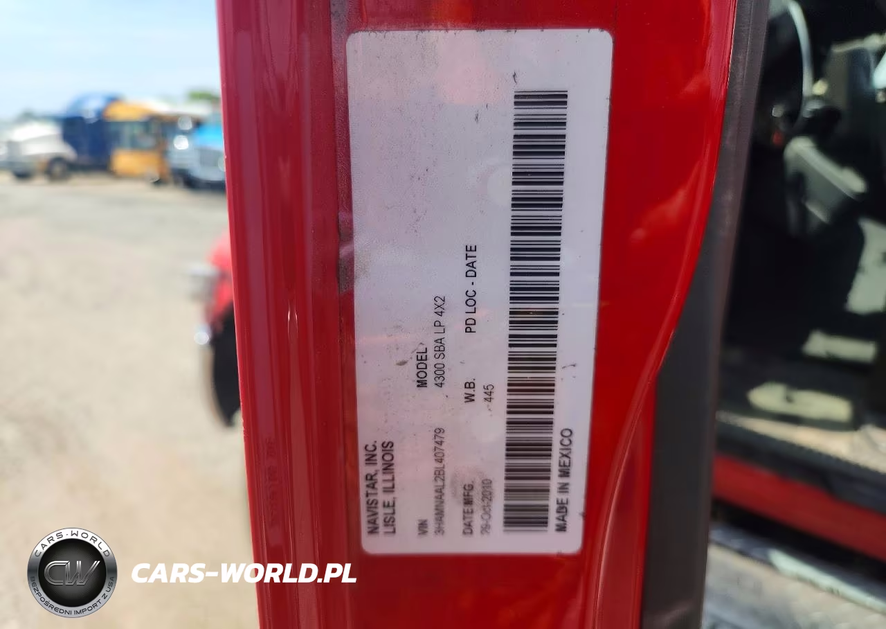 2011 International 4000 4300 Lp VIN:3HAMNAAL2BL407479 - 13