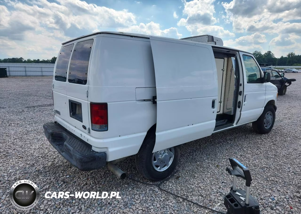 2006 Ford E350 Refrigerated Delivery Van VIN:1FTSE34P76HA08528 - 3