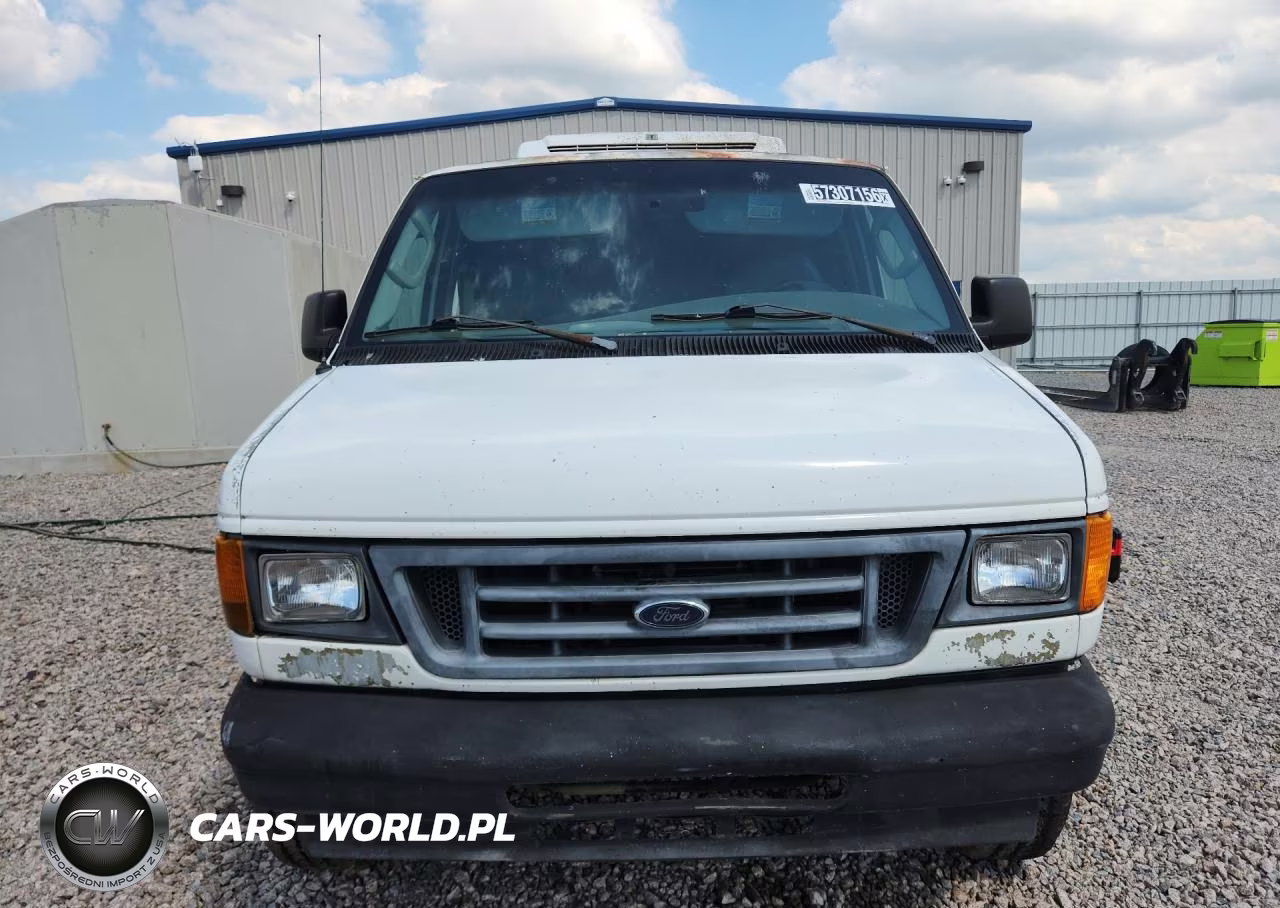 2006 Ford E350 Refrigerated Delivery Van VIN:1FTSE34P76HA08528 - 5