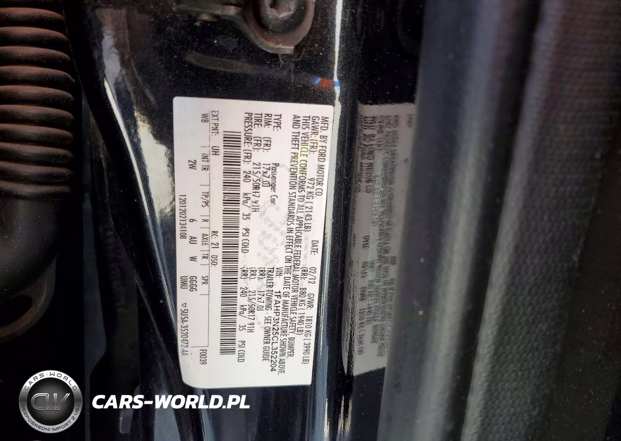 2012 Ford Focus Titanium VIN:1FAHP3N25CL352204 - 12