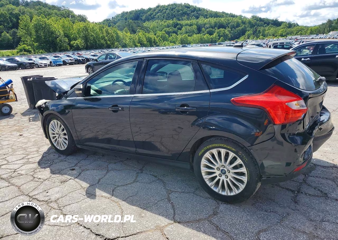 2012 Ford Focus Titanium VIN:1FAHP3N25CL352204 - 2