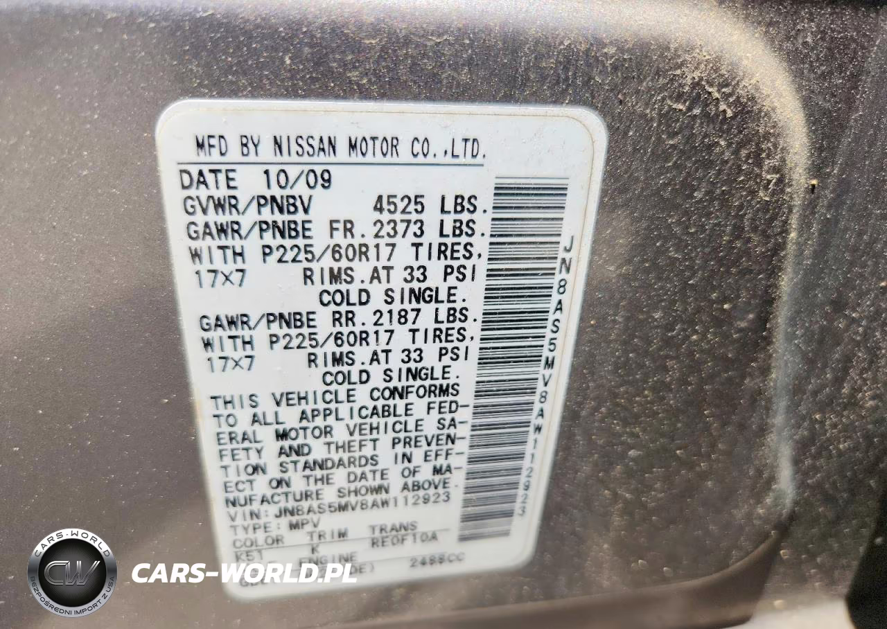 2010 Nissan Rogue S VIN:JN8AS5MV8AW112923 - 13