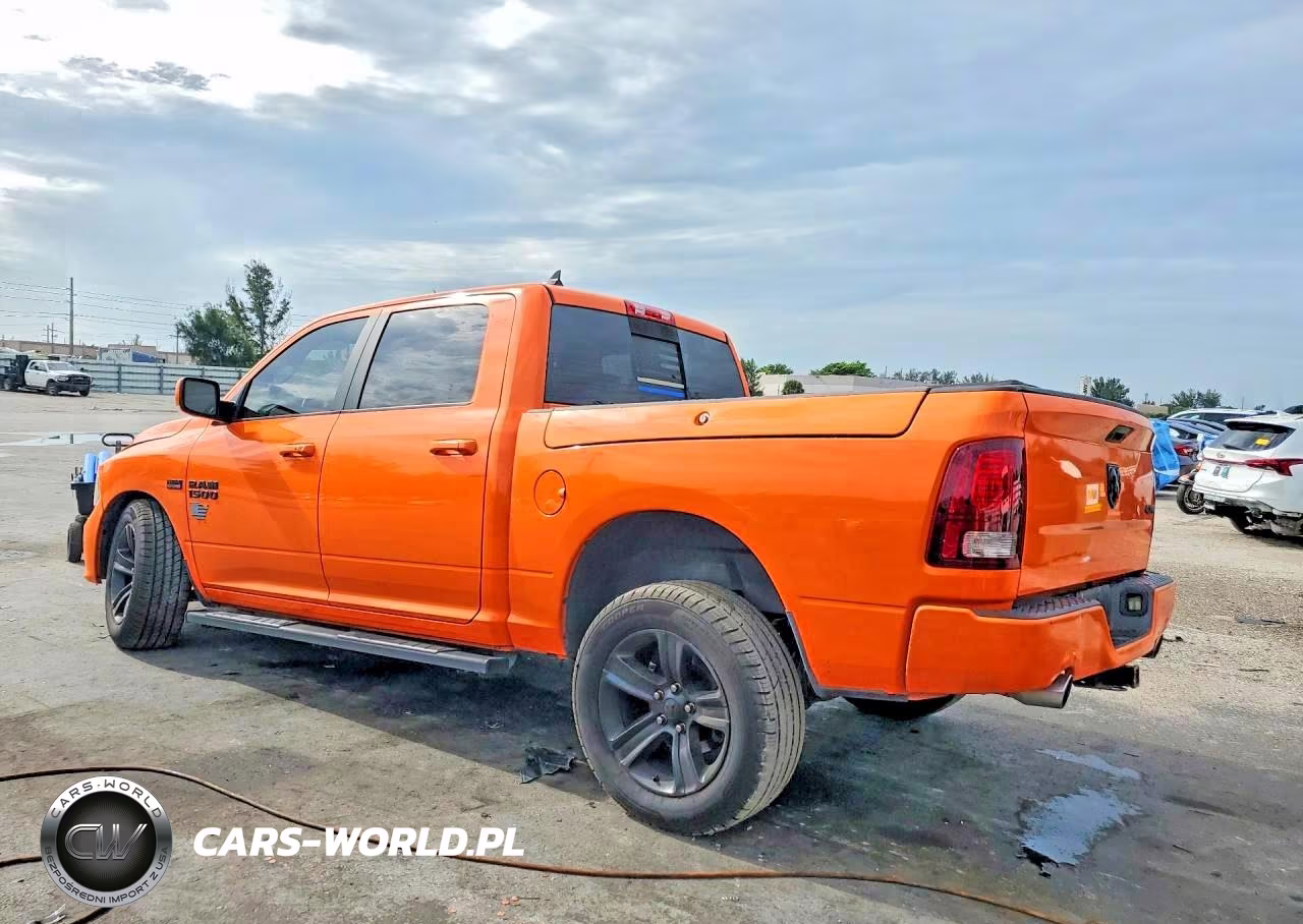 2017 Ram 1500 Sport VIN:1C6RR7MT7HS570823 - 2
