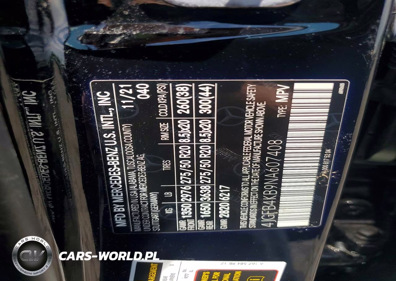 2022 Mercedes-Benz Gle 350 4Matic VIN:4JGFB4KB9NA607408 - 13