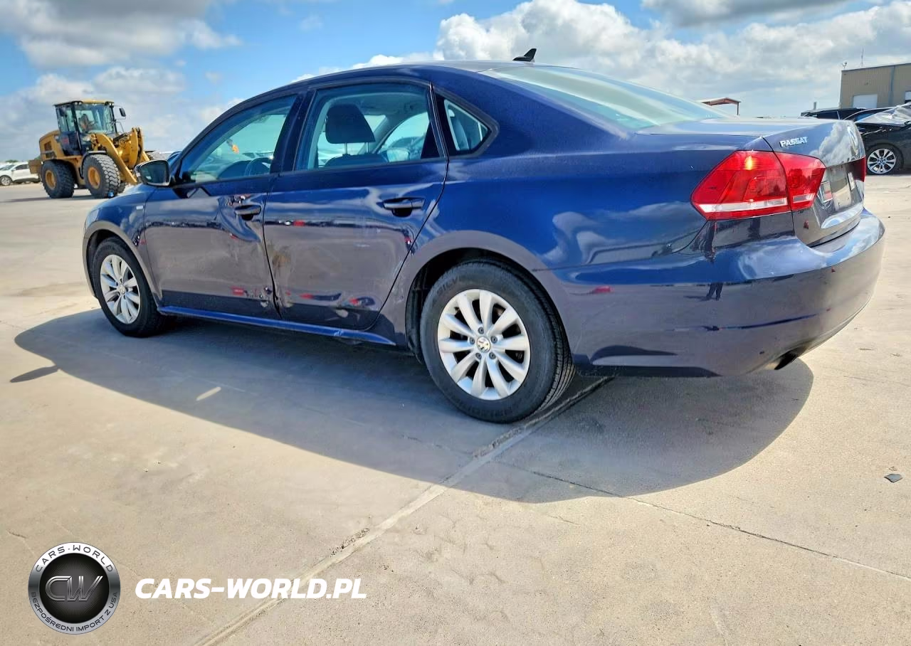 2015 Volkswagen Passat S VIN:1VWAT7A3XFC019690 - 2