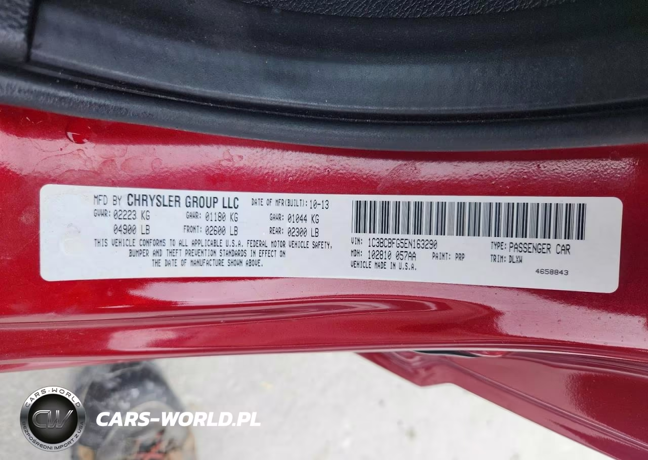 2014 Chrysler 200 Limited VIN:1C3BCBFG5EN163290 - 12