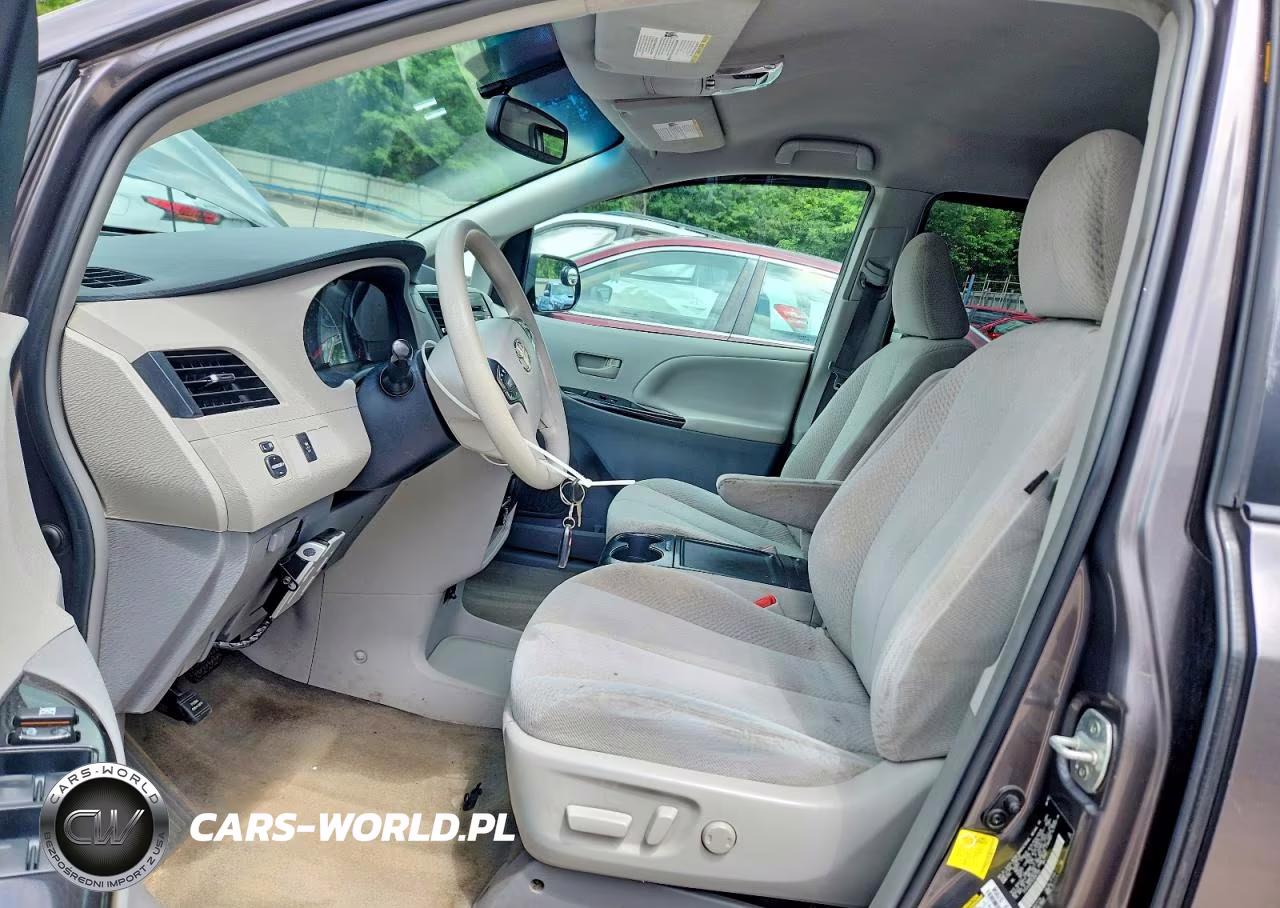 2012 Toyota Sienna Le VIN:5TDJK3DC9CS047355 - 7
