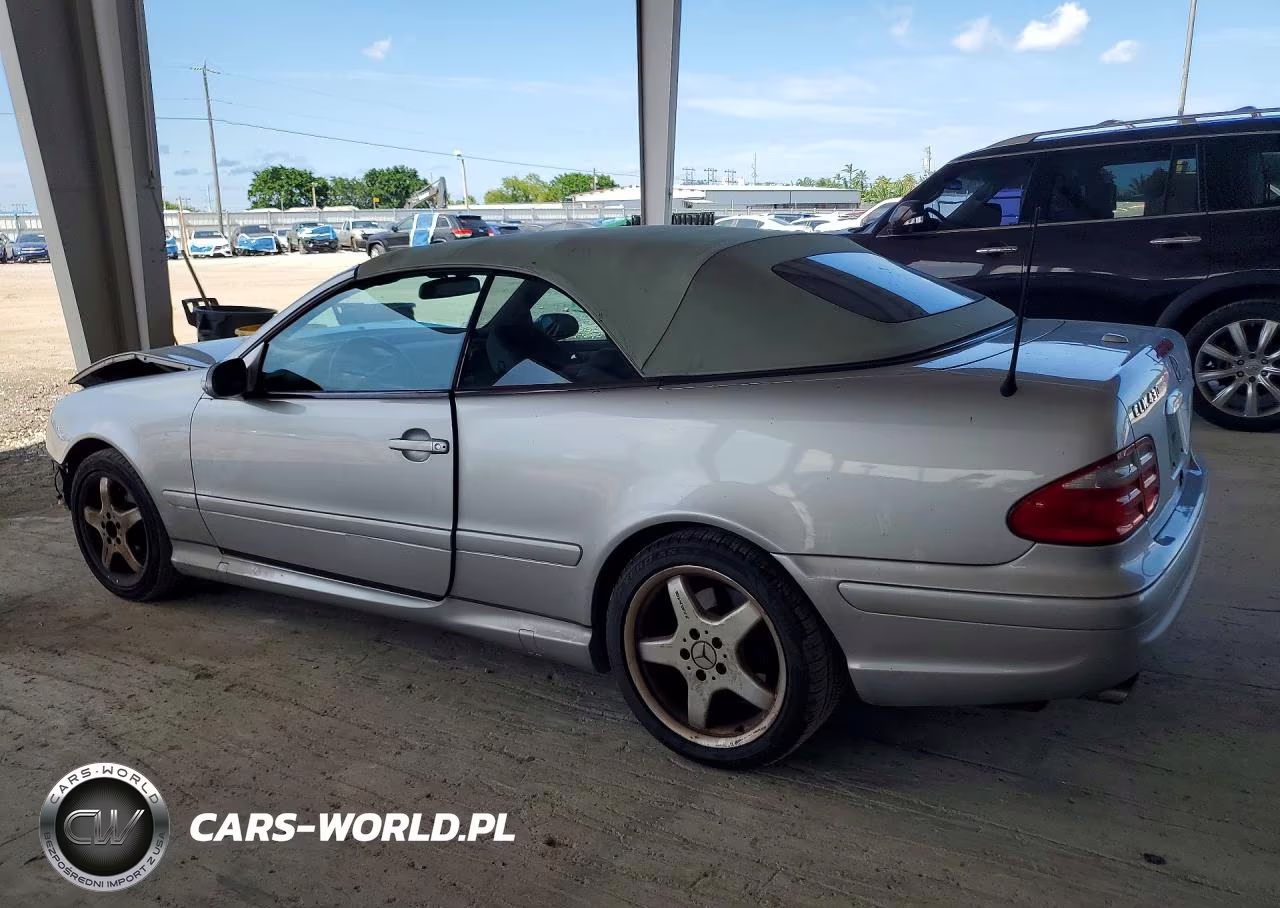 2002 Mercedes-Benz Clk 430 VIN:WDBLK70G52T113813 - 2