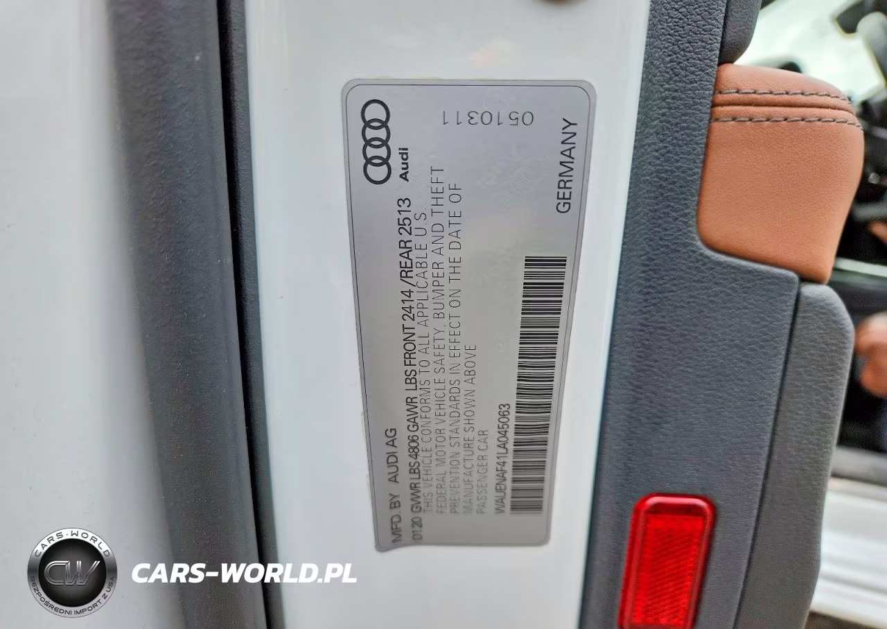2020 Audi A4 Premium Plus VIN:WAUENAF41LA045063 - 12