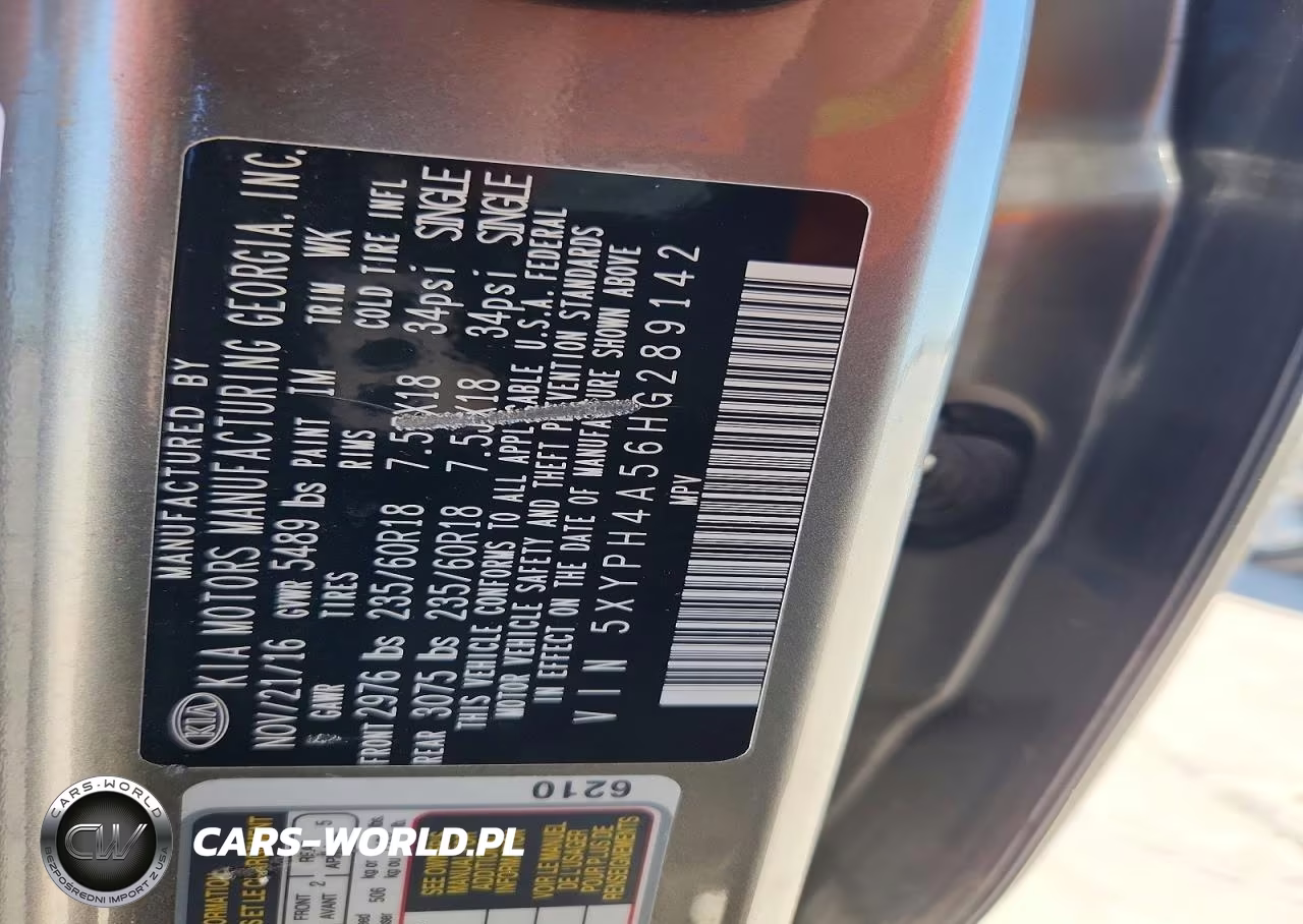 2017 Kia Sorento Ex VIN:5XYPH4A56HG289142 - 13