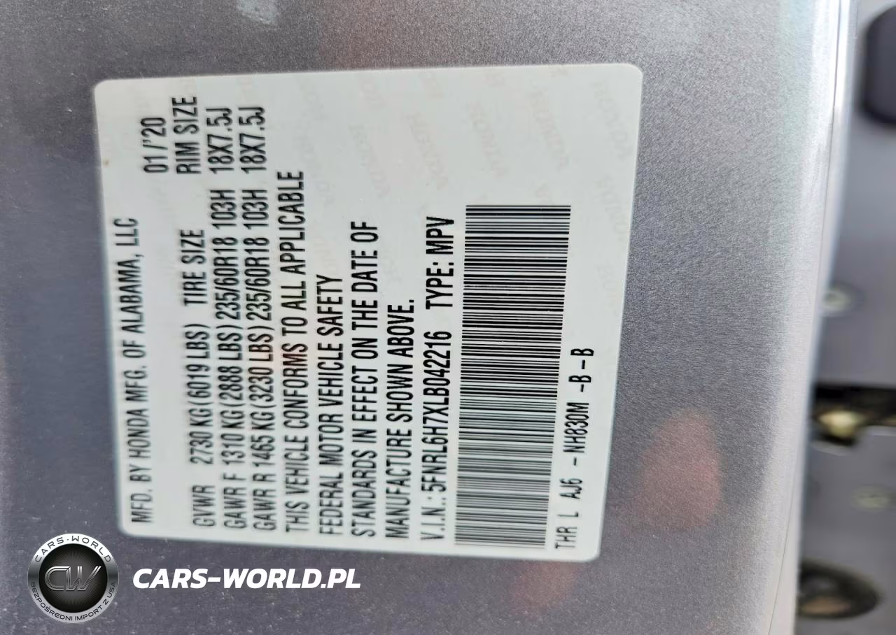 2020 Honda Odyssey Exl VIN:5FNRL6H7XLB042216 - 13