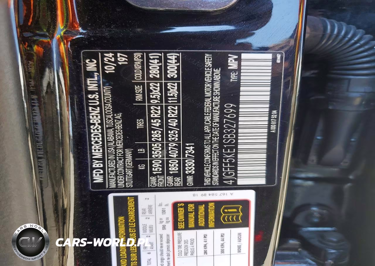 2025 Mercedes-Benz Gls 450 4Matic VIN:4JGFF5KE1SB327699 - 14