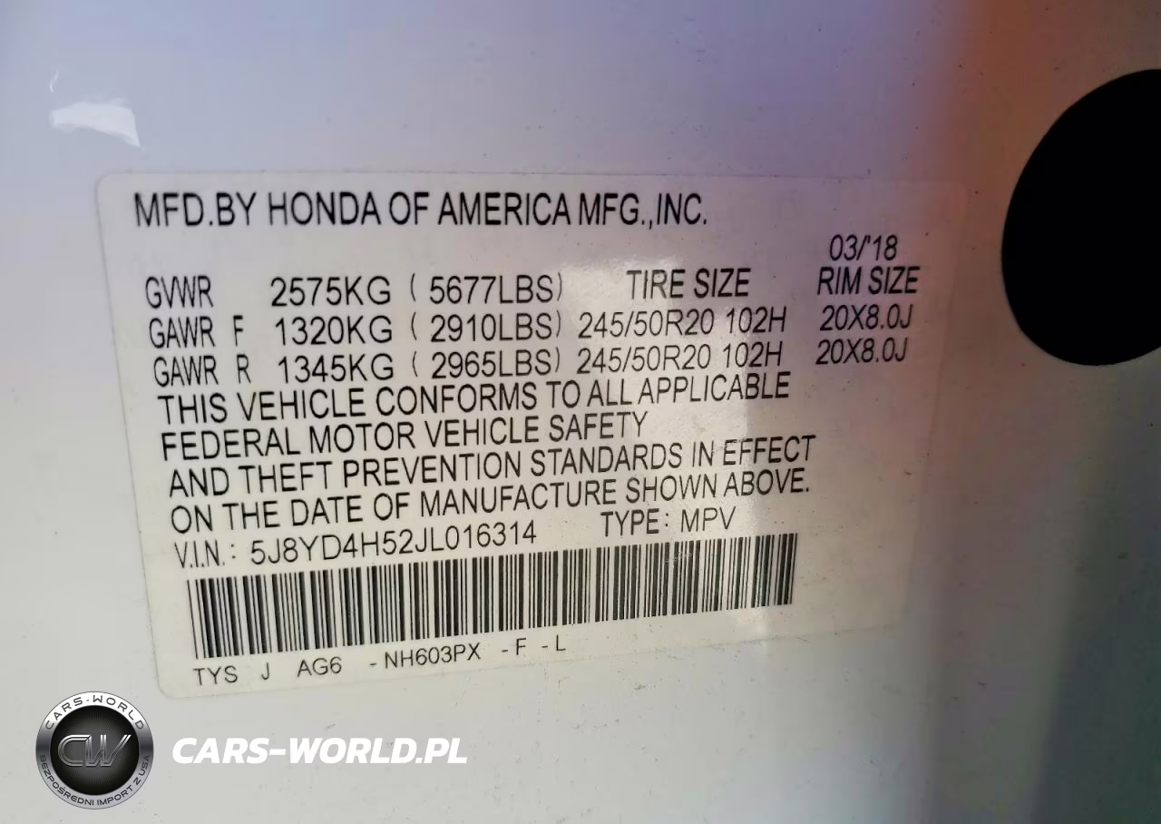2018 Acura Mdx Technology VIN:5J8YD4H52JL016314 - 13