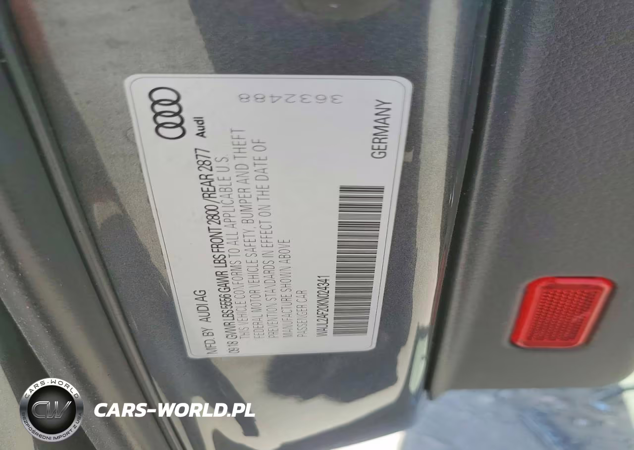 2019 Audi A6 Premium Plus VIN:WAUL2AF20KN024341 - 13