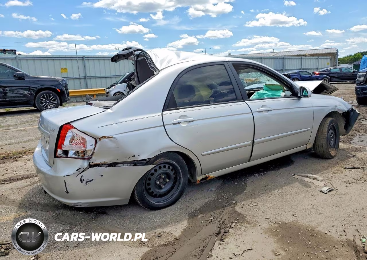 2009 Kia Spectra Lx VIN:KNAFE221595646063 - 3