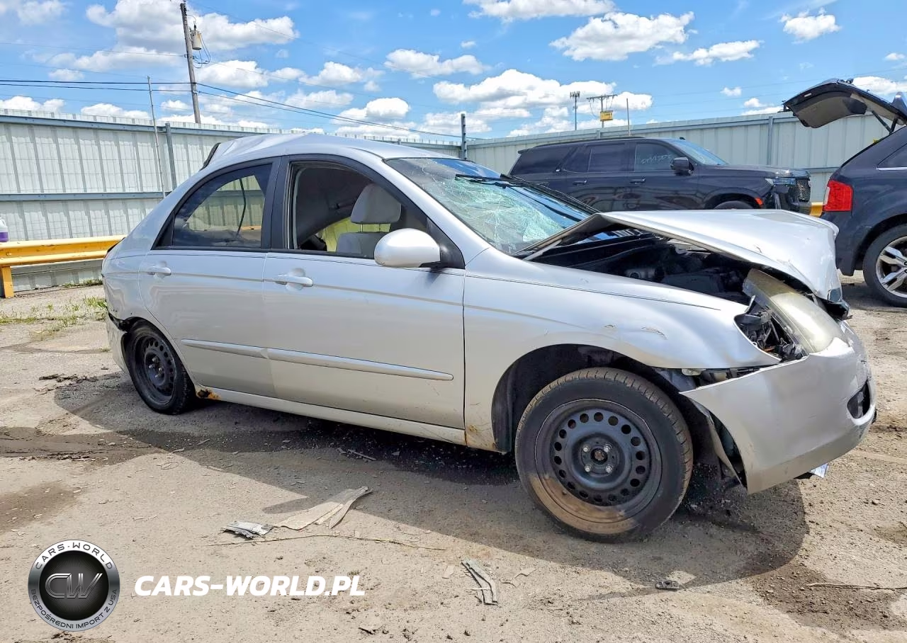 2009 Kia Spectra Lx VIN:KNAFE221595646063 - 4