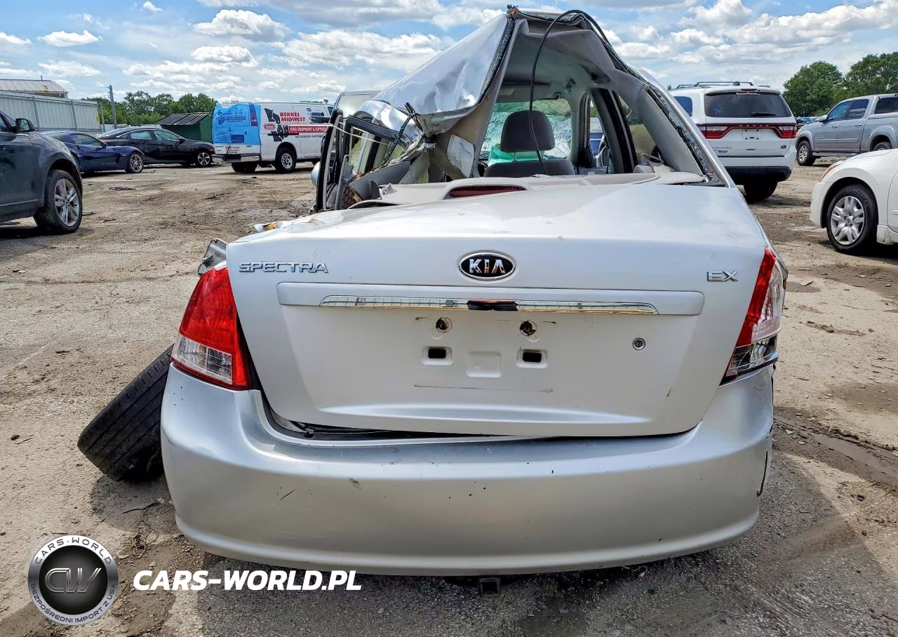 2009 Kia Spectra Lx VIN:KNAFE221595646063 - 6