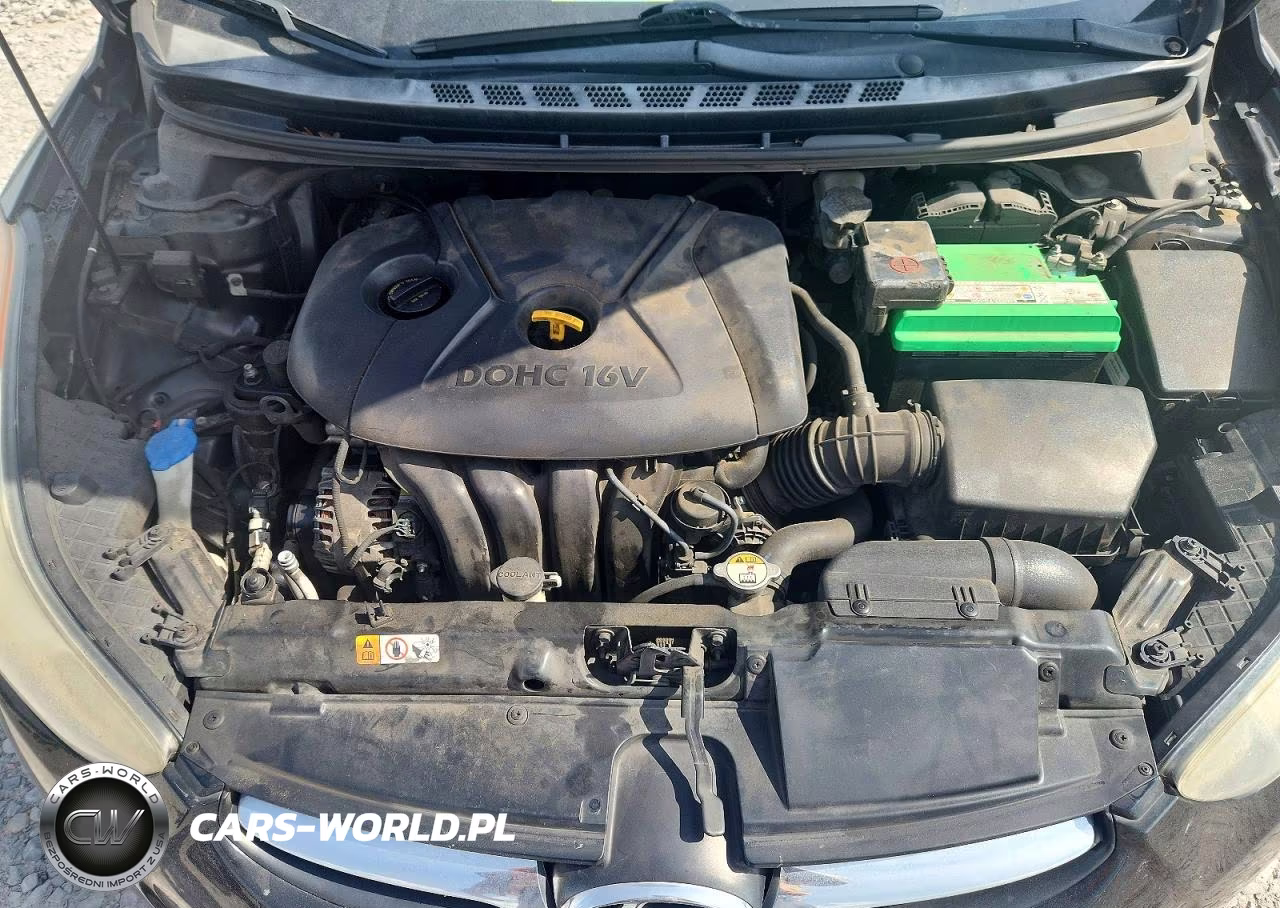 2013 Hyundai Elantra Gls VIN:5NPDH4AE7DH193462 - 11