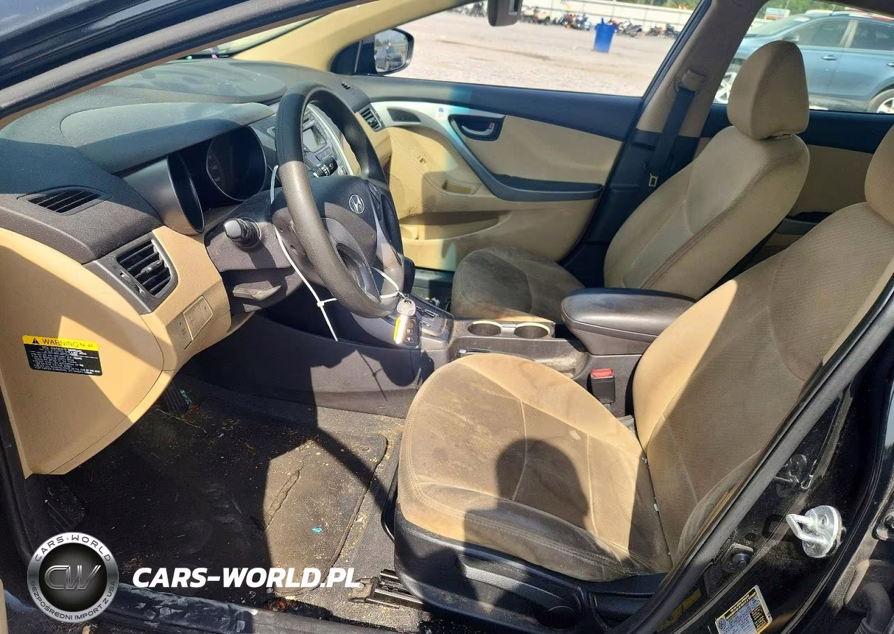 2013 Hyundai Elantra Gls VIN:5NPDH4AE7DH193462 - 7