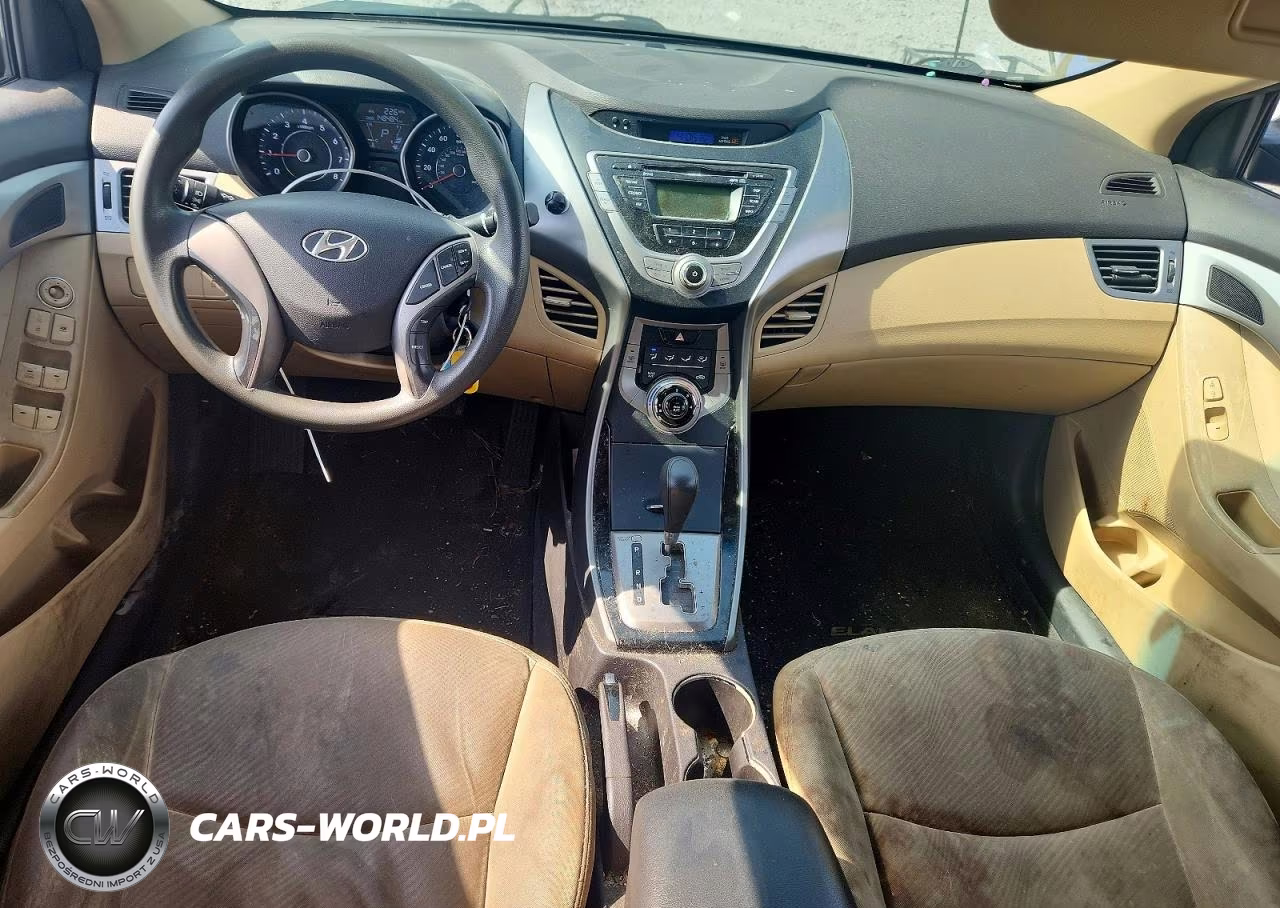 2013 Hyundai Elantra Gls VIN:5NPDH4AE7DH193462 - 8
