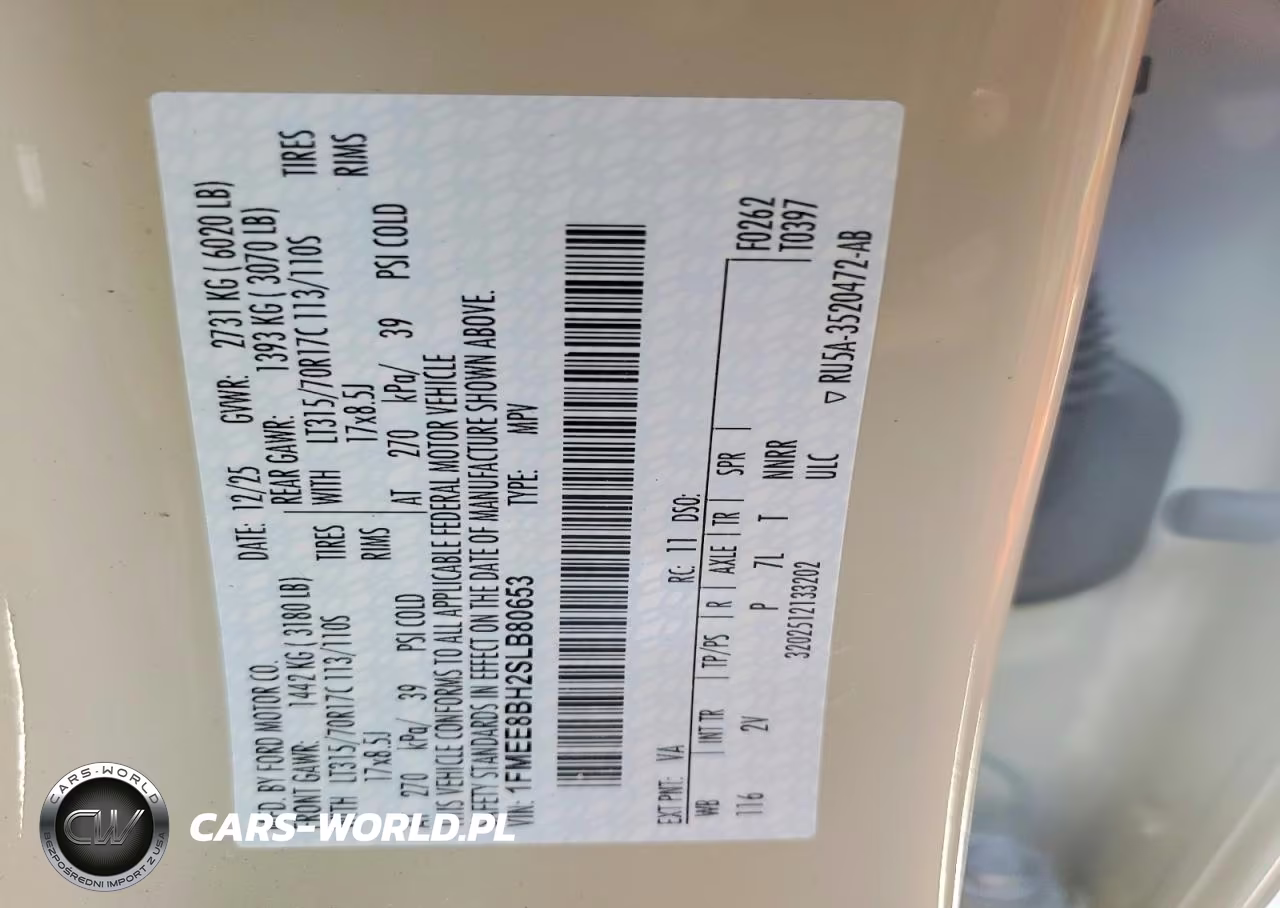 2025 Ford Bronco Outer Banks VIN:1FMEE8BH2SLB80653 - 13